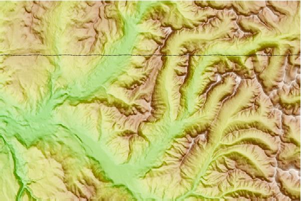 Surf breaks located close to Mount Hornaday