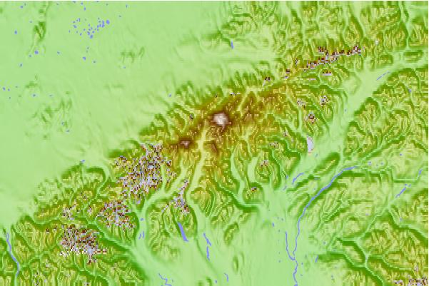 Surf breaks located close to Mount Hunter