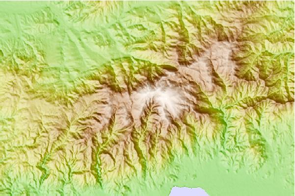 Surf breaks located close to Mount Ida (Turkey)