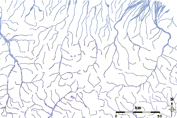 Roads and rivers around Mount Isto