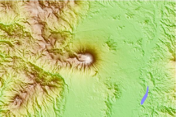 Surf breaks located close to Mount Iwate