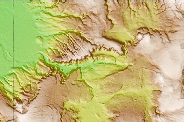 Surf breaks located close to Mount Jackson (Wyoming)