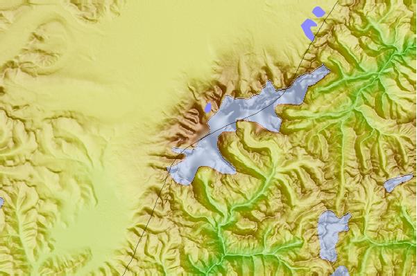 Surf breaks located close to Mount Jomolhari