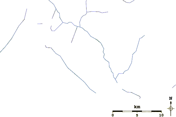 Roads and rivers around Mount Judge Howay