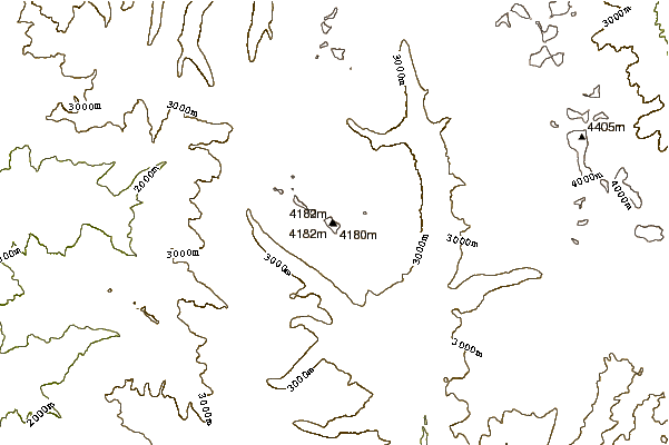 Mountain peaks around Mount Kaweah