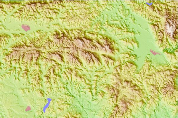 Surf breaks located close to Mount Kenpi