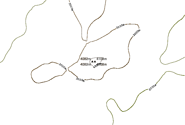 Mountain peaks around Mount Kirkpatrick