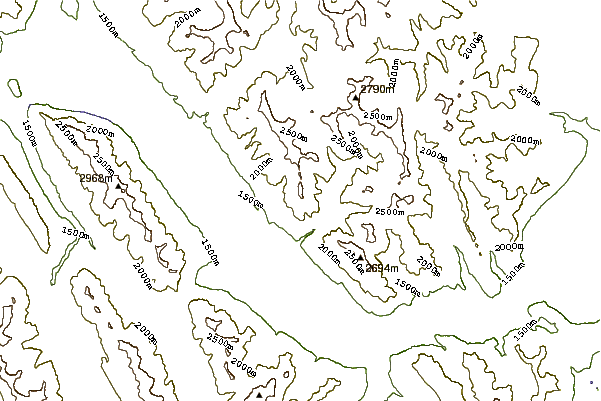 Mountain peaks around Mount Lady MacDonald