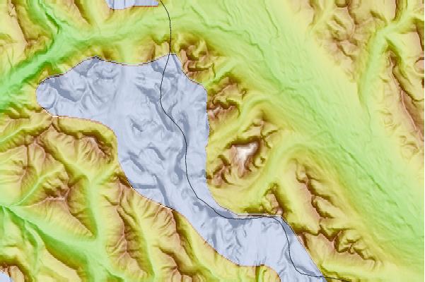 Surf breaks located close to Mount Lefroy