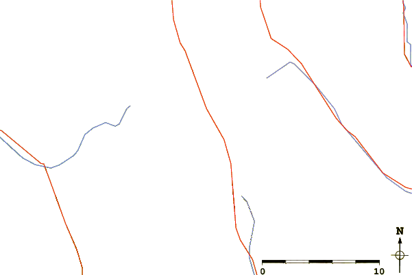 Roads and rivers around Mount Leman