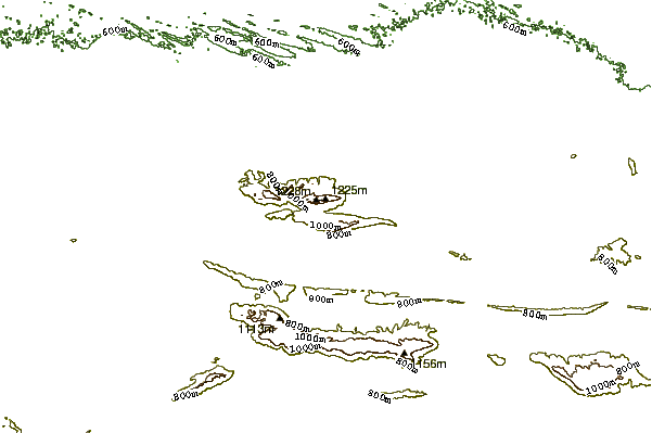 Mountain peaks around Mount Liebig