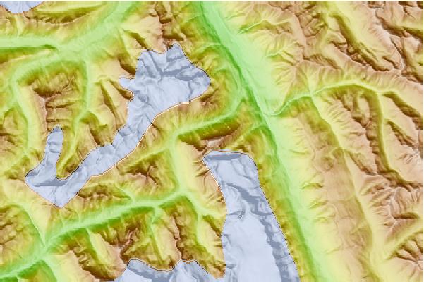 Surf breaks located close to Mount Macdonald