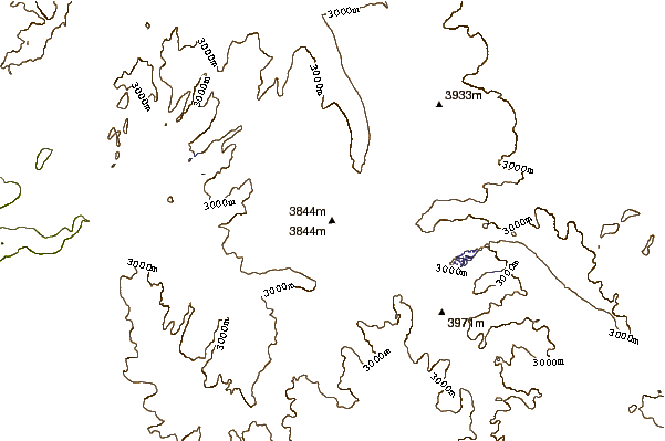 Mountain peaks around Mount Maclure