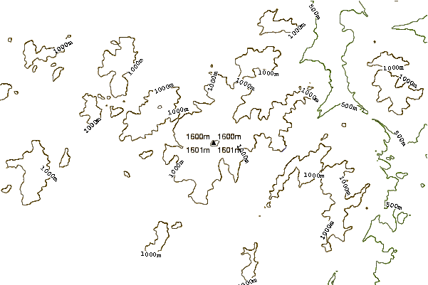 Mountain peaks around Mount Marcy