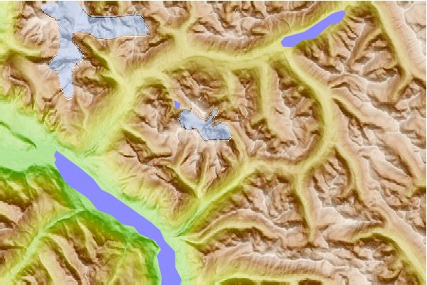 Surf breaks located close to Mount Matier