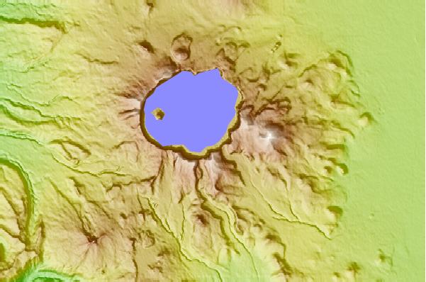 Surf breaks located close to Mount Mazama