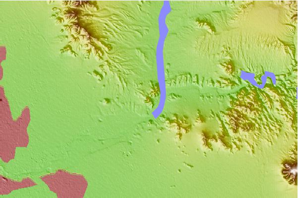 Surf breaks located close to Mount McDowell