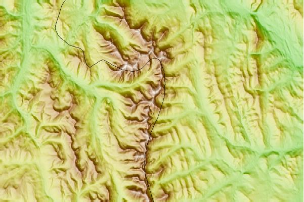 Surf breaks located close to Mount McGladrey