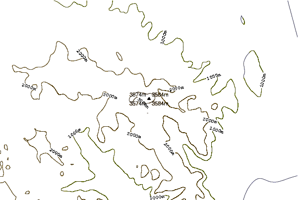 Mountain peaks around Mount Minto (Antarctica)