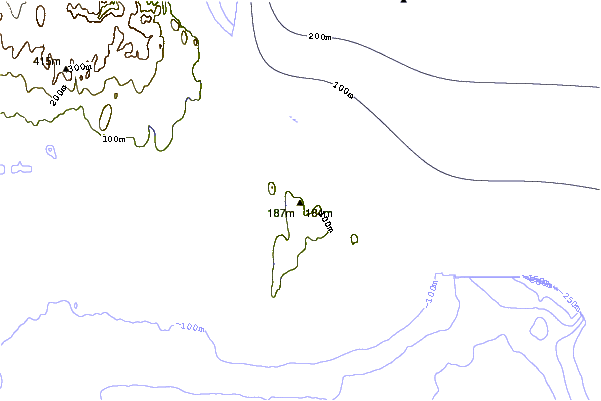 Mountain peaks around Mount Minto (Nunavut)