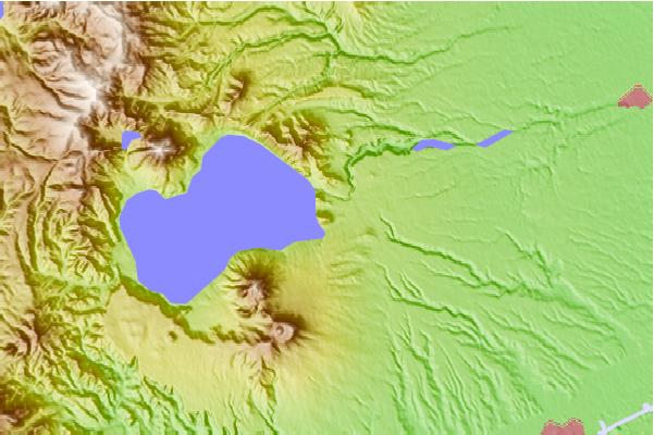 Surf breaks located close to Mount Morappu