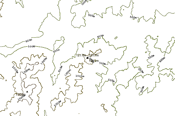 Mountain peaks around Mount Moriah (New Hampshire)