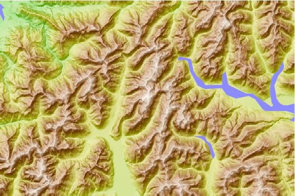 Surf breaks located close to Mount Murchison