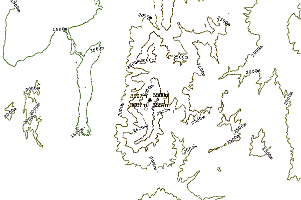 Mountain peaks around Mount Nebo