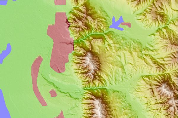 Surf breaks located close to Mount Ogden