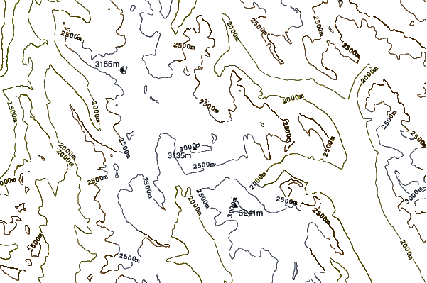 Mountain peaks around Mount Olive (Canadian Rockies)