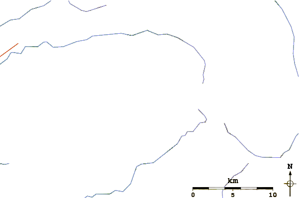 Roads and rivers around Mount Olympus