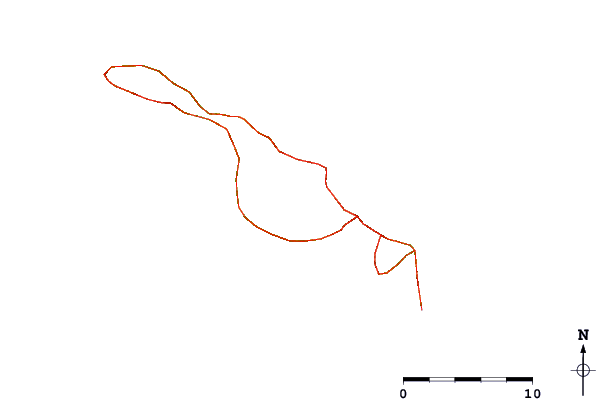 Roads and rivers around Mount Orizaba