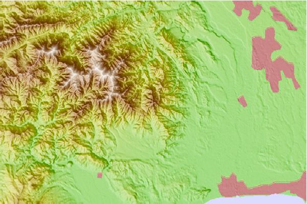 Surf breaks located close to Mount Ōyama (Kanagawa)