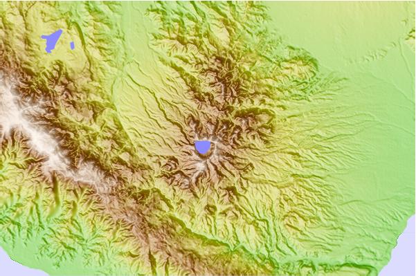 Surf breaks located close to Mount Parker (Cotabato)