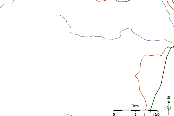 Roads and rivers around Mount Passaconaway