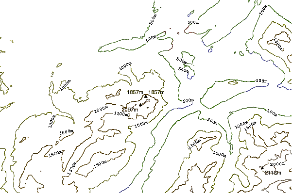 Mountain peaks around Mount Pilatus