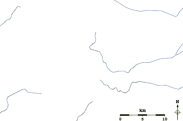 Roads and rivers around Mount Piratokomi