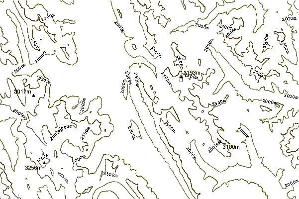 Mountain peaks around Mount Pocaterra