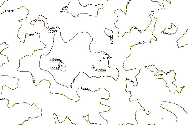 Mountain peaks around Mount Quincy Adams (Fairweather Range)