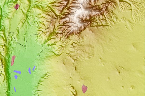 Surf breaks located close to Mount Ram