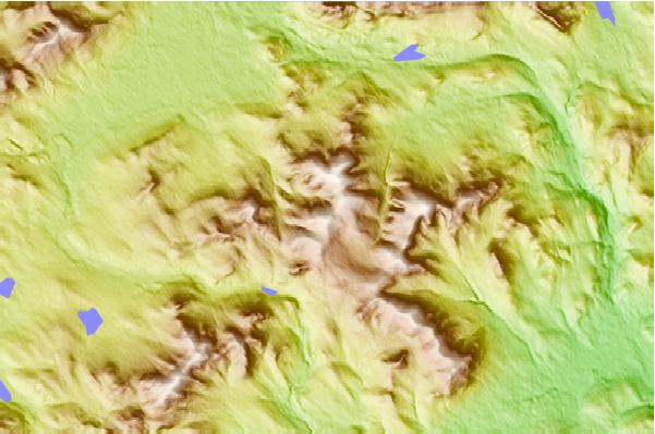 Surf breaks located close to Mount Redington