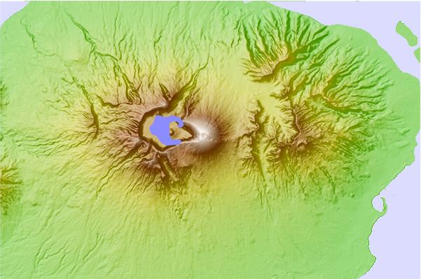 Surf breaks located close to Mount Rinjani