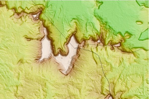 Surf breaks located close to Mount Roraima