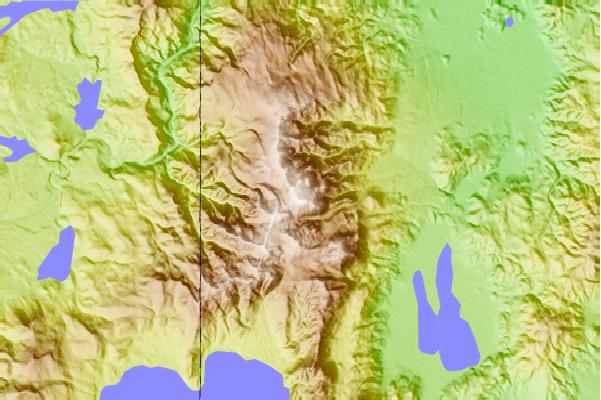 Surf breaks located close to Mount Rose