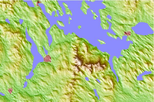 Surf breaks located close to Mount Rowe