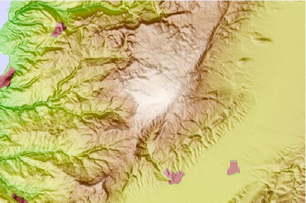 Surf breaks located close to Mount Sannine