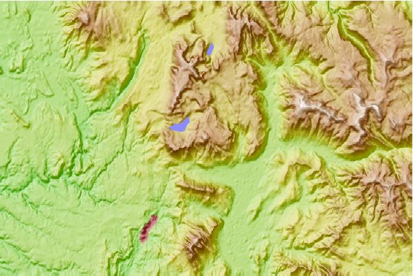 Surf breaks located close to Mount Sedgwick