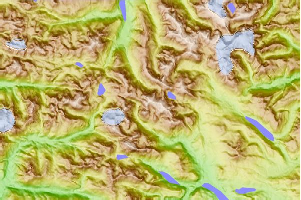 Surf breaks located close to Mount Septimus