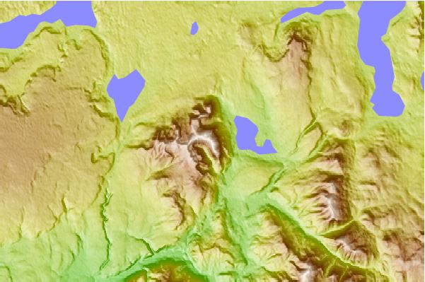 Surf breaks located close to Mount Sheridan