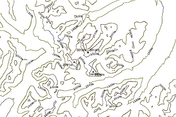 Mountain peaks around Mount Siyeh